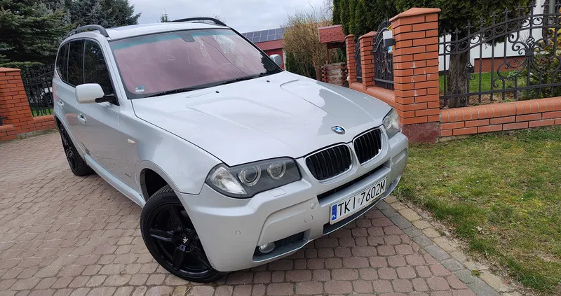 bmw świętokrzyskie BMW X3 cena 37900 przebieg: 206000, rok produkcji 2009 z Piwniczna-Zdrój